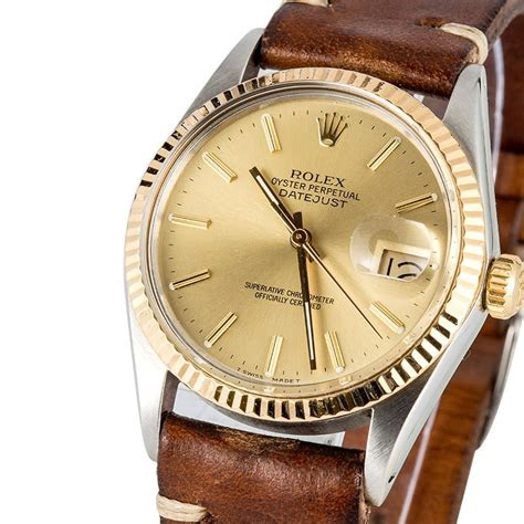 rolex datejust leather|leather bands for rolex datejust.